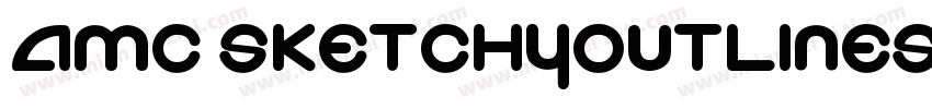 AMC SketchyOutlines字体转换